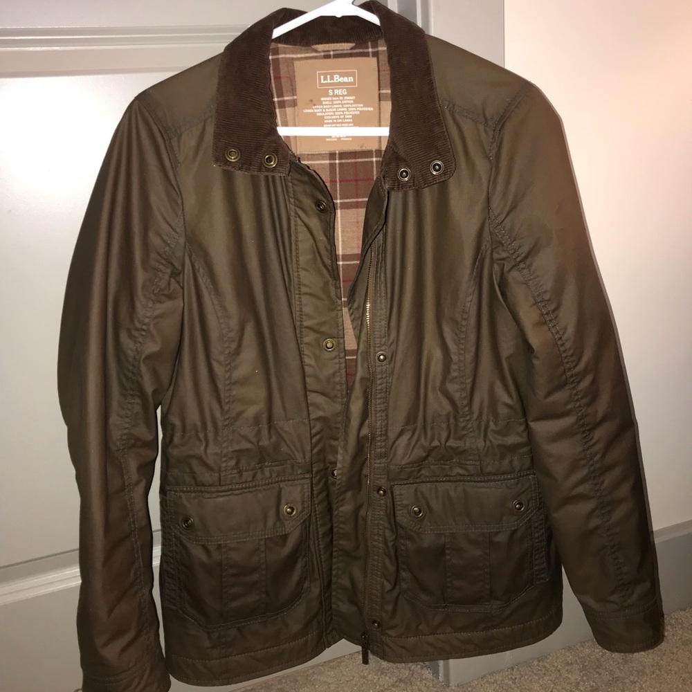 L.L Bean Women’s Waxed Town & Field Jacket